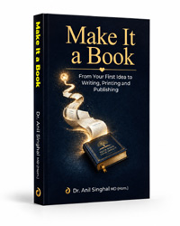 Cover of Make It a Book: From Your First Idea to Writing, Printing and Publishing by Dr. Anil Singhal